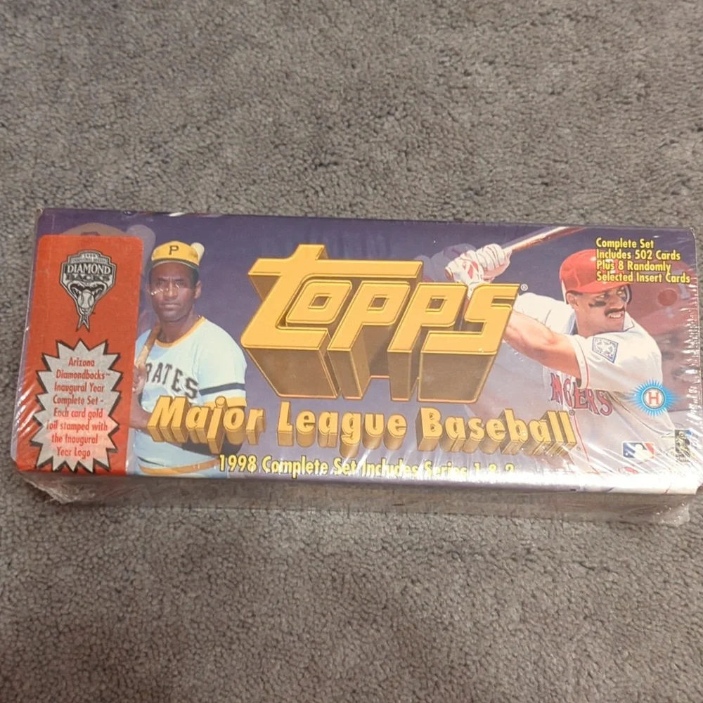 Arizona Diamondbacks Inaugural Year 1998 Topps. Major League Baseball New. SALE
